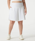 Bermuda de yoga grande taille SoftlyZero™ Airy taille haute effet frais InstantCool avec poches