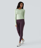 Top Sport Yoga Uni Trous pour les Pouce
