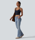Jean décontracté taille basse Halara Flex™ avec poches
