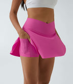 Jupe de tennis SoftlyZero™ Airy 2-en-1 avec poches latérales croisées effet frais InstantCool, Lucid, longueur allongée