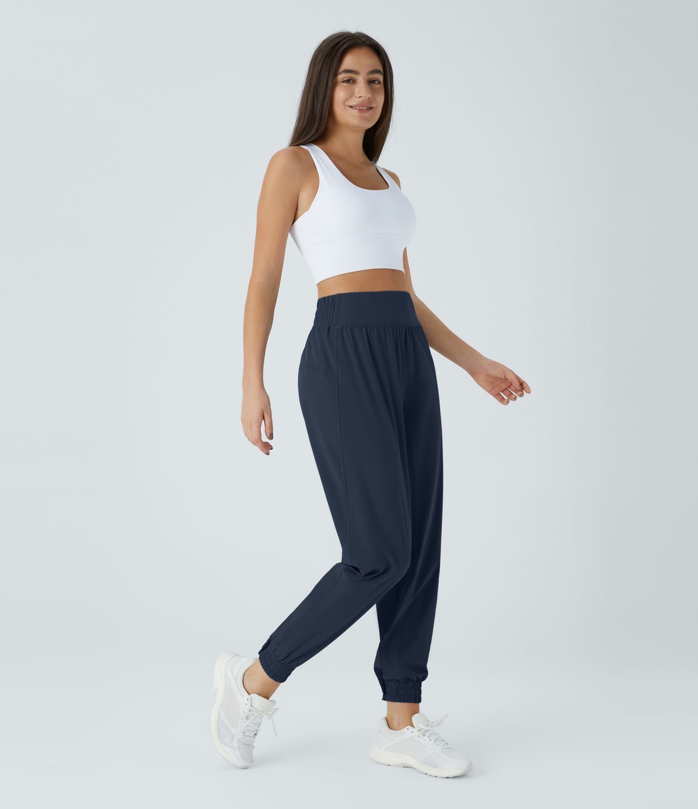 Jogging Randonnée Taille Haute Ceinture Élastique