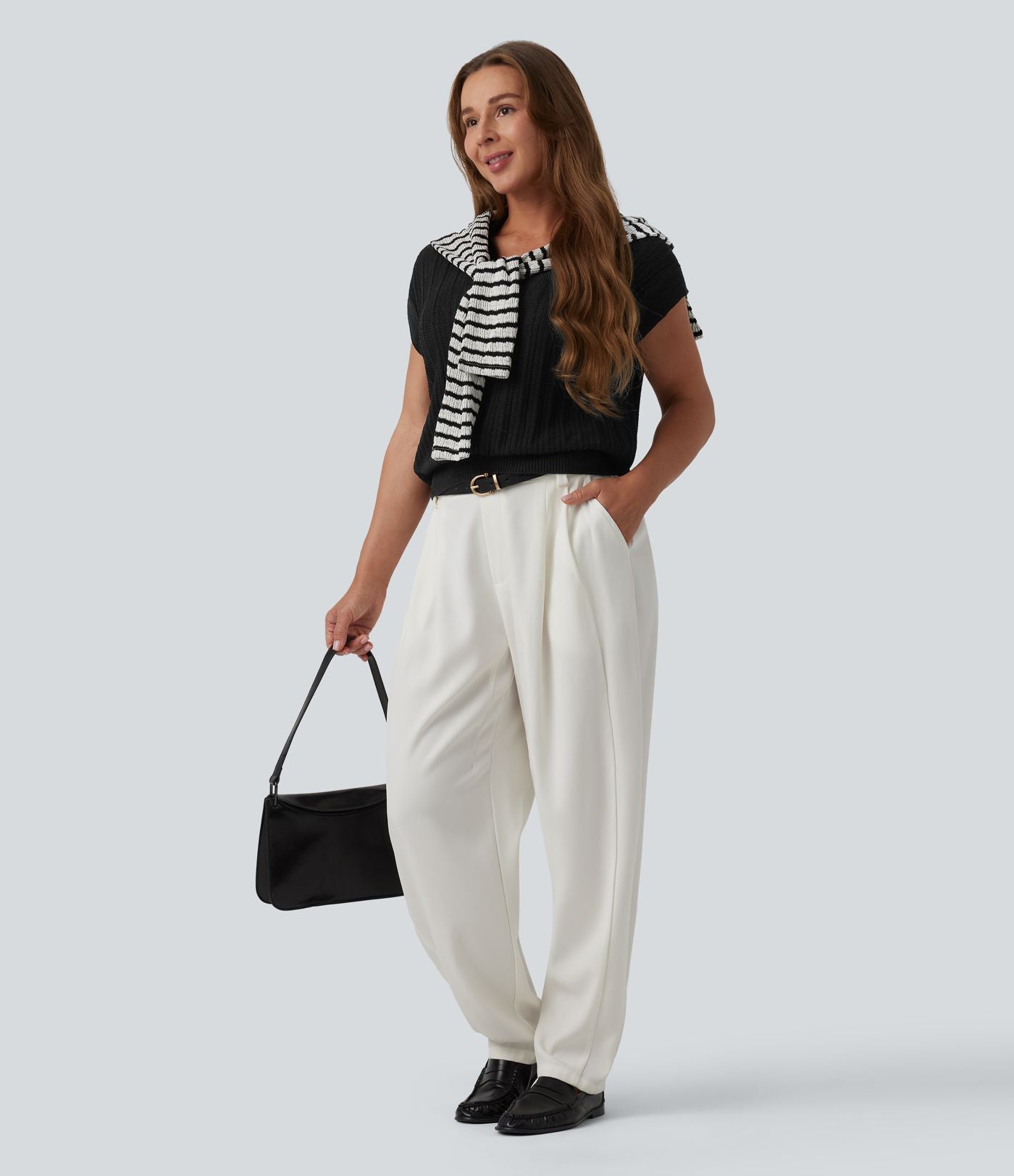 Pull de travail col polo manches courtes
