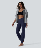Jogging danse SoftlyZero™ croisé taille haute avec poches - UPF50+