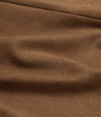 Jupe midi moulante en daim taille haute