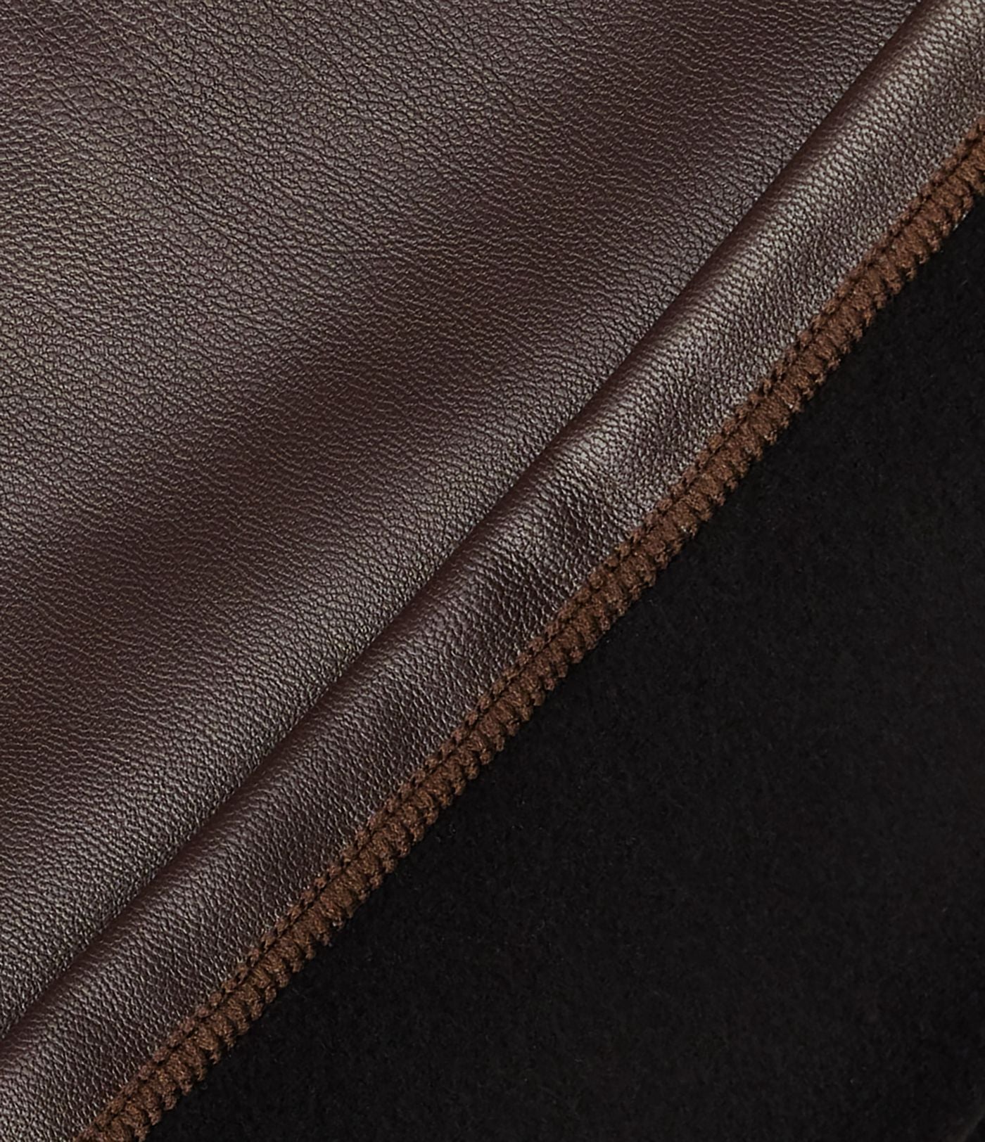 Pantalon évasé décontracté gainant taille haute extensible en molleton PU avec poches