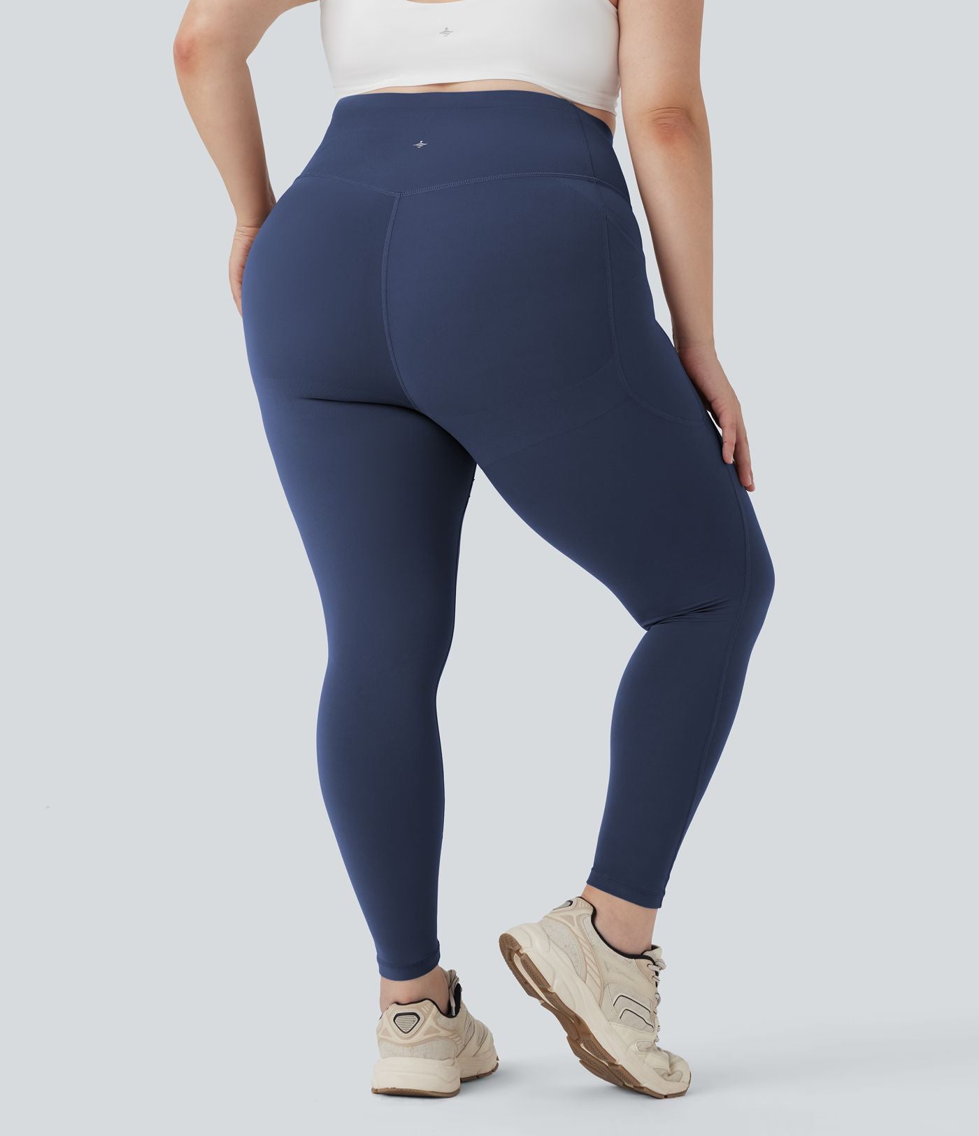 Legging d'entraînement gainant galbant taille haute grande taille avec poches Halara UltraSculpt™