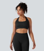 Brassière de sport yoga maintien léger col américain sans couture OneForm Seamless Flow