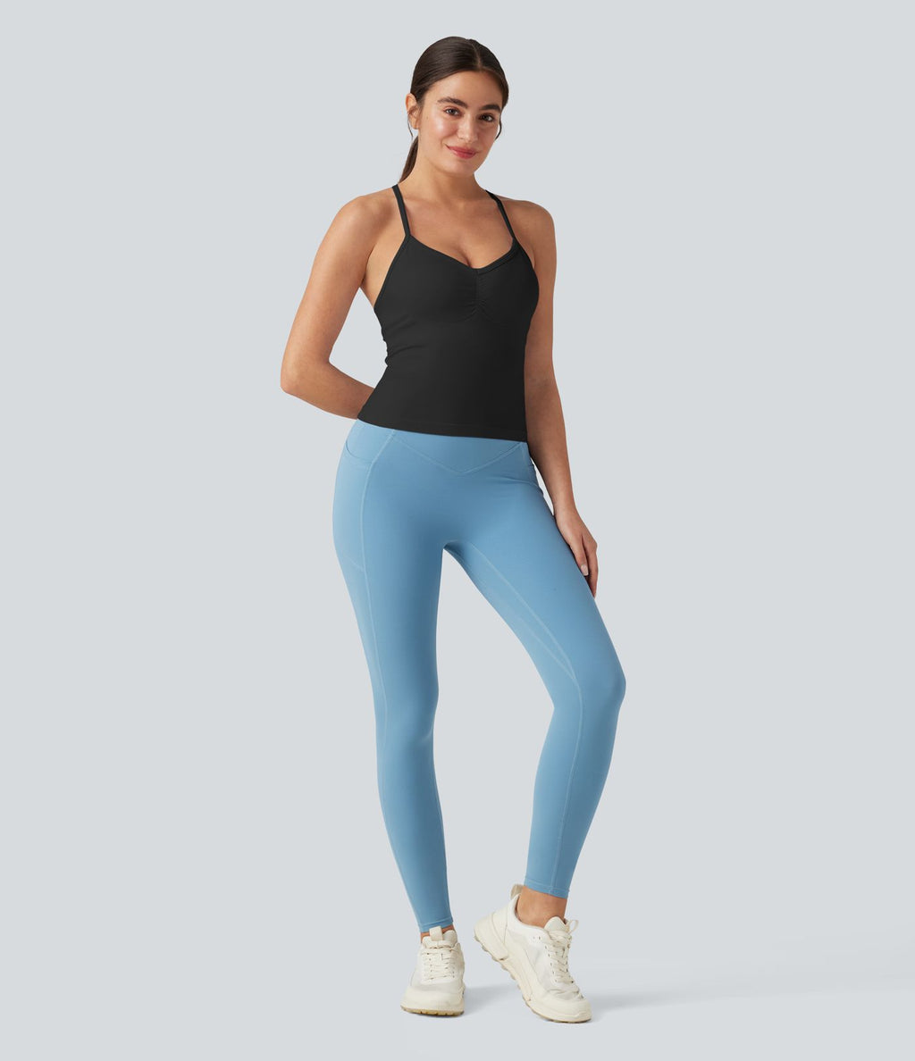 OneForm Débardeur de yoga sans couture avec soutien-gorge intégré