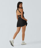 Robe Danse Sport Évasée Torsadée Dos Nu Plus Longue Easy Peasy Édition