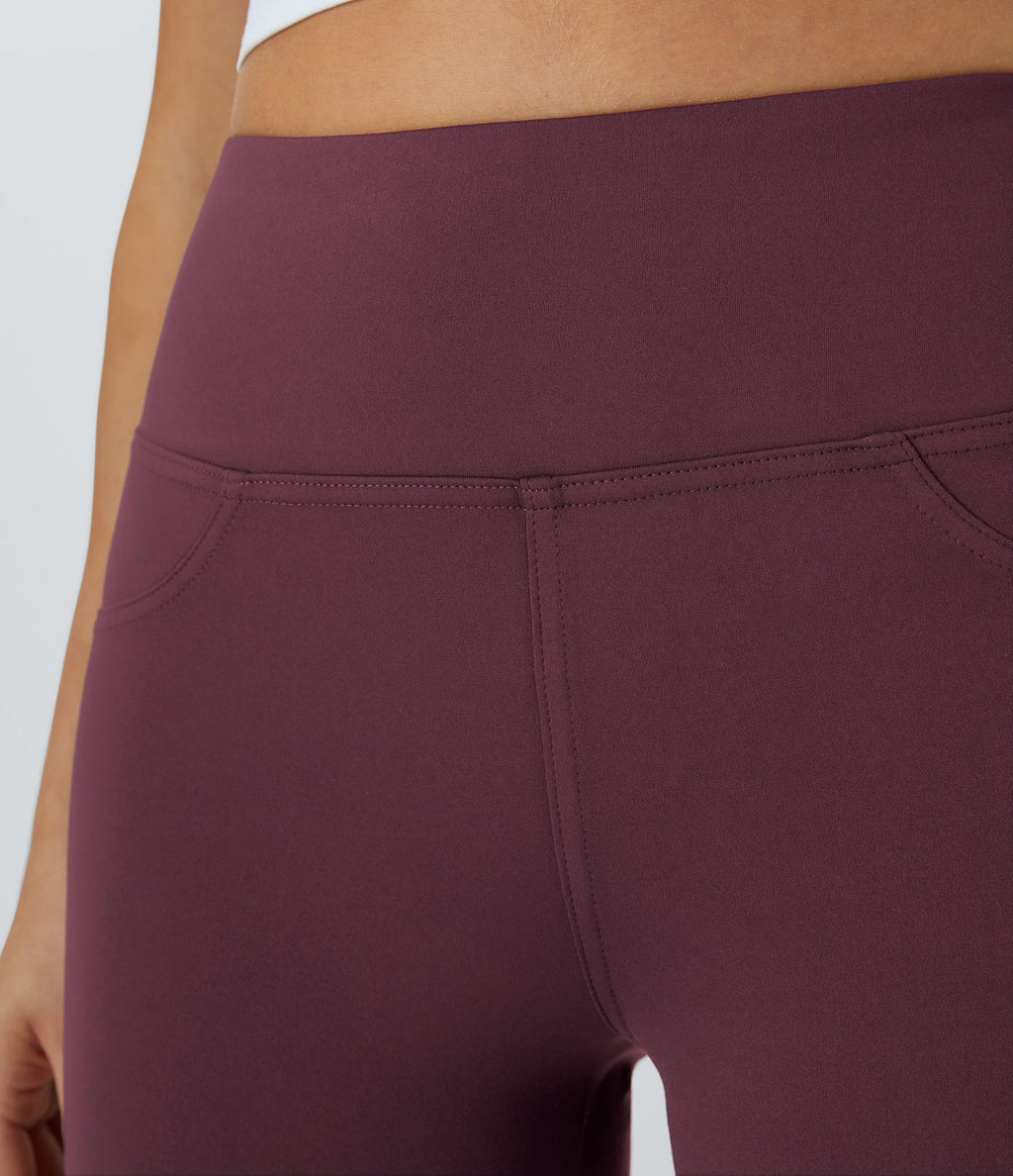 Legging yoga évasé taille haute DayStretch avec poches