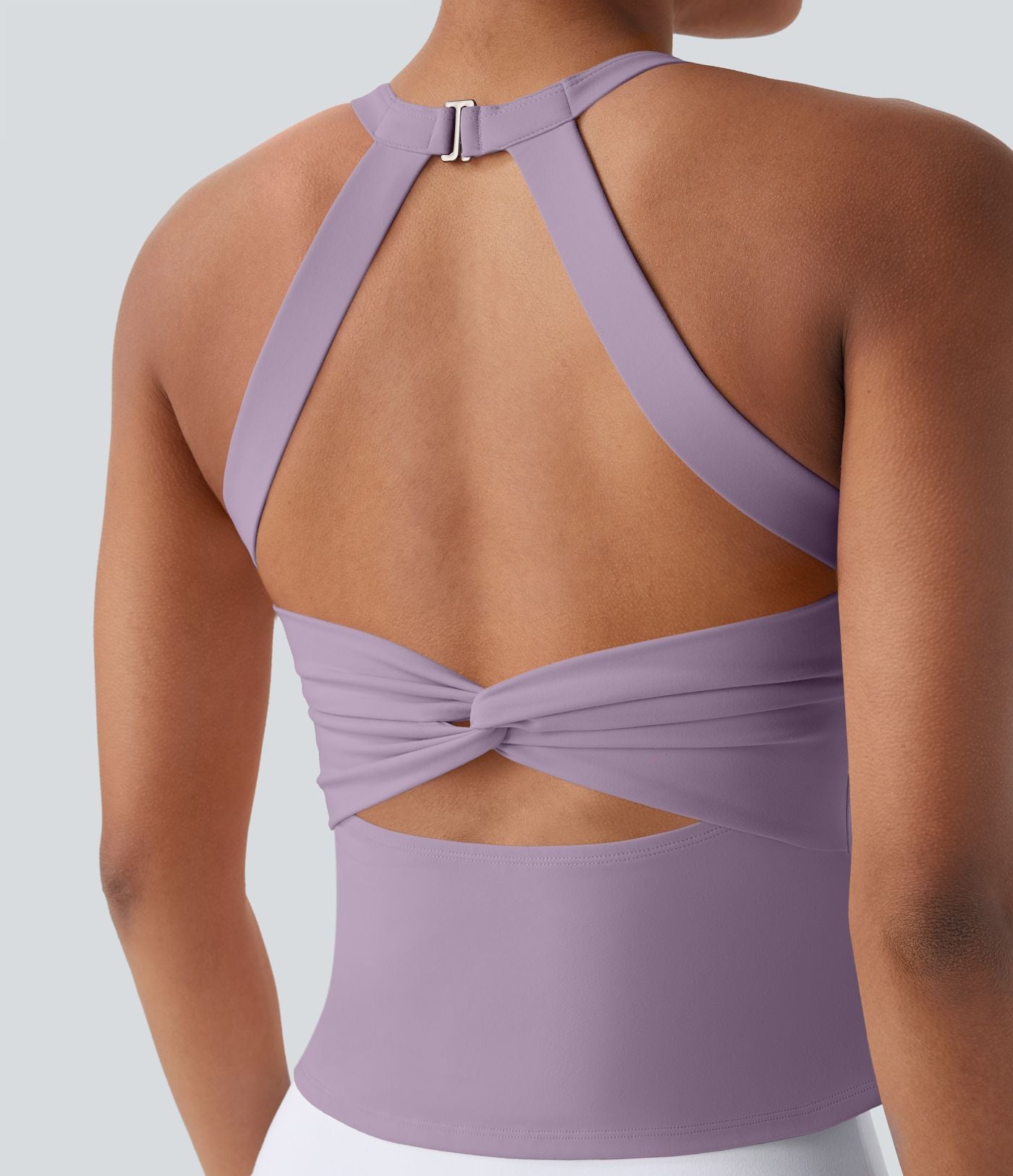 Débardeur yoga SoftlyZero™ Plush à découpes A-D