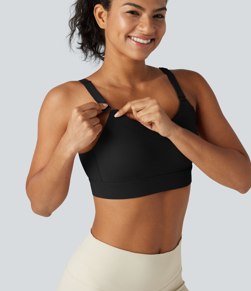 Brassière de sport d'entraînement maintien moyen avec bonnet spacer moulé