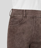 Halara Flex™ Jeans Causal Fuselés à Taille Mi-haute avec Plusieurs Poches en Tricot Extensible Coloré