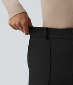 Pantalon tailleur Halara Flex™ DayStretch large taille haute avec poches