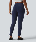SpacerTek™ Pantalon casual skinny taille mi-haute avec poches