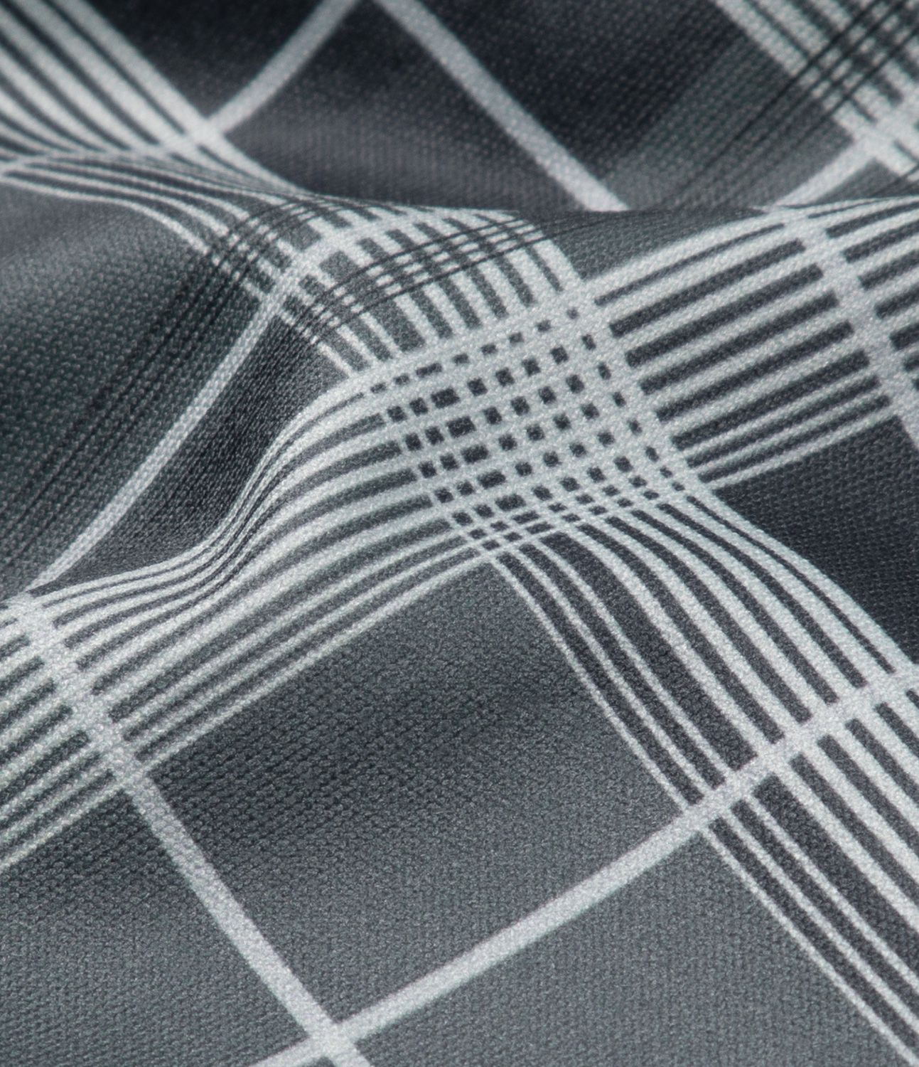 Pantalon Casual à Carreaux Évasé et Taille Haute avec Poches