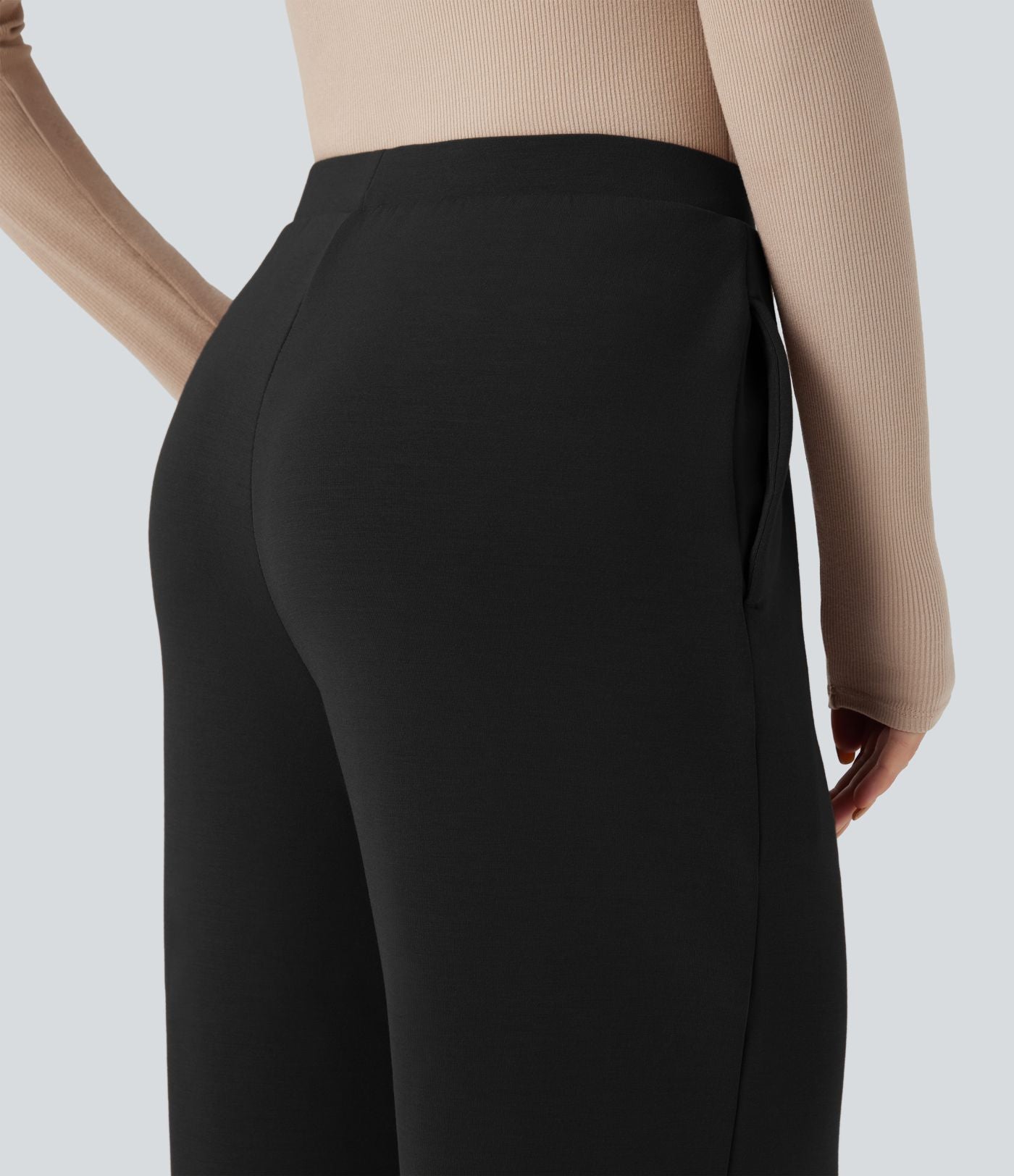 Pantalon de travail SpacerTek™ taille haute, jambe large, avec poches