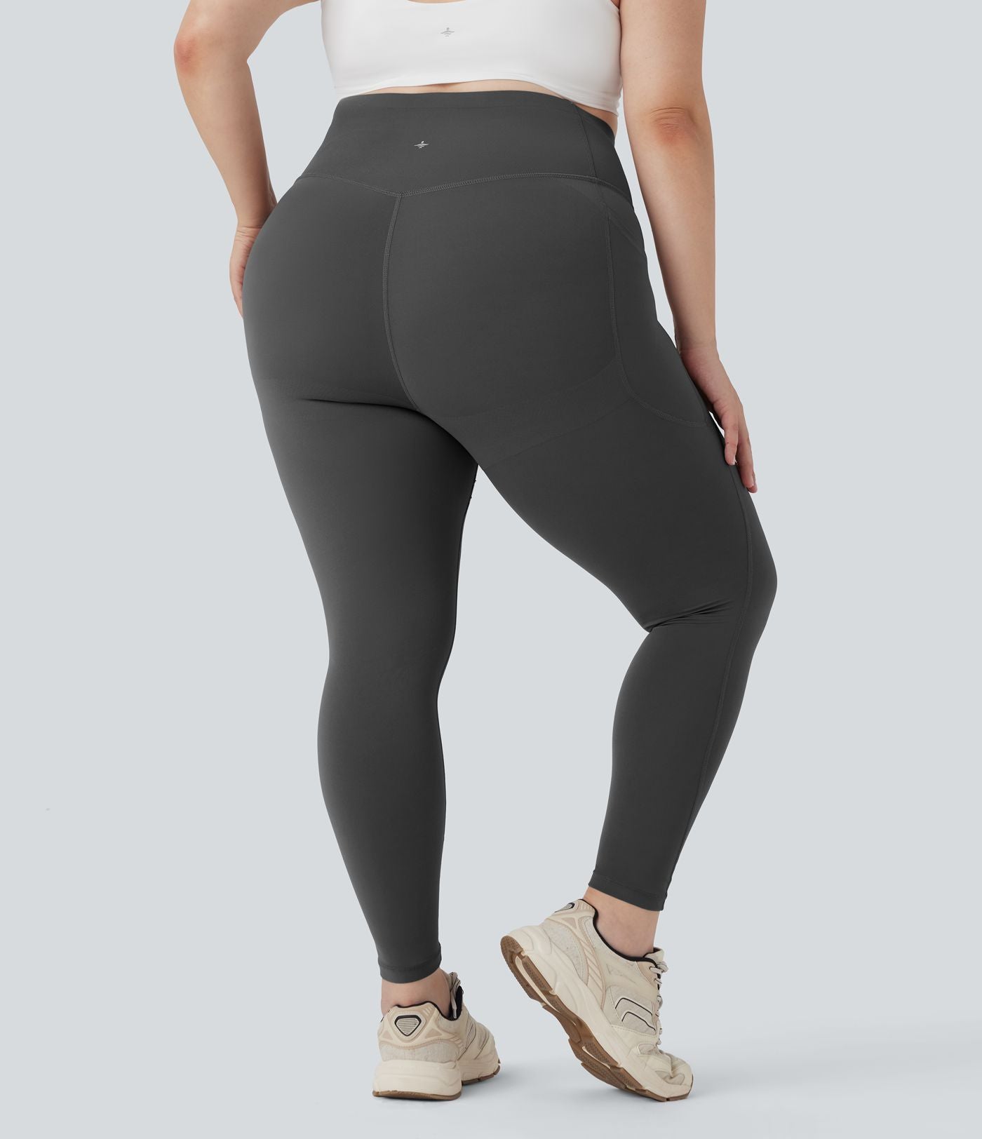 Legging d'entraînement gainant galbant taille haute grande taille avec poches Halara UltraSculpt™