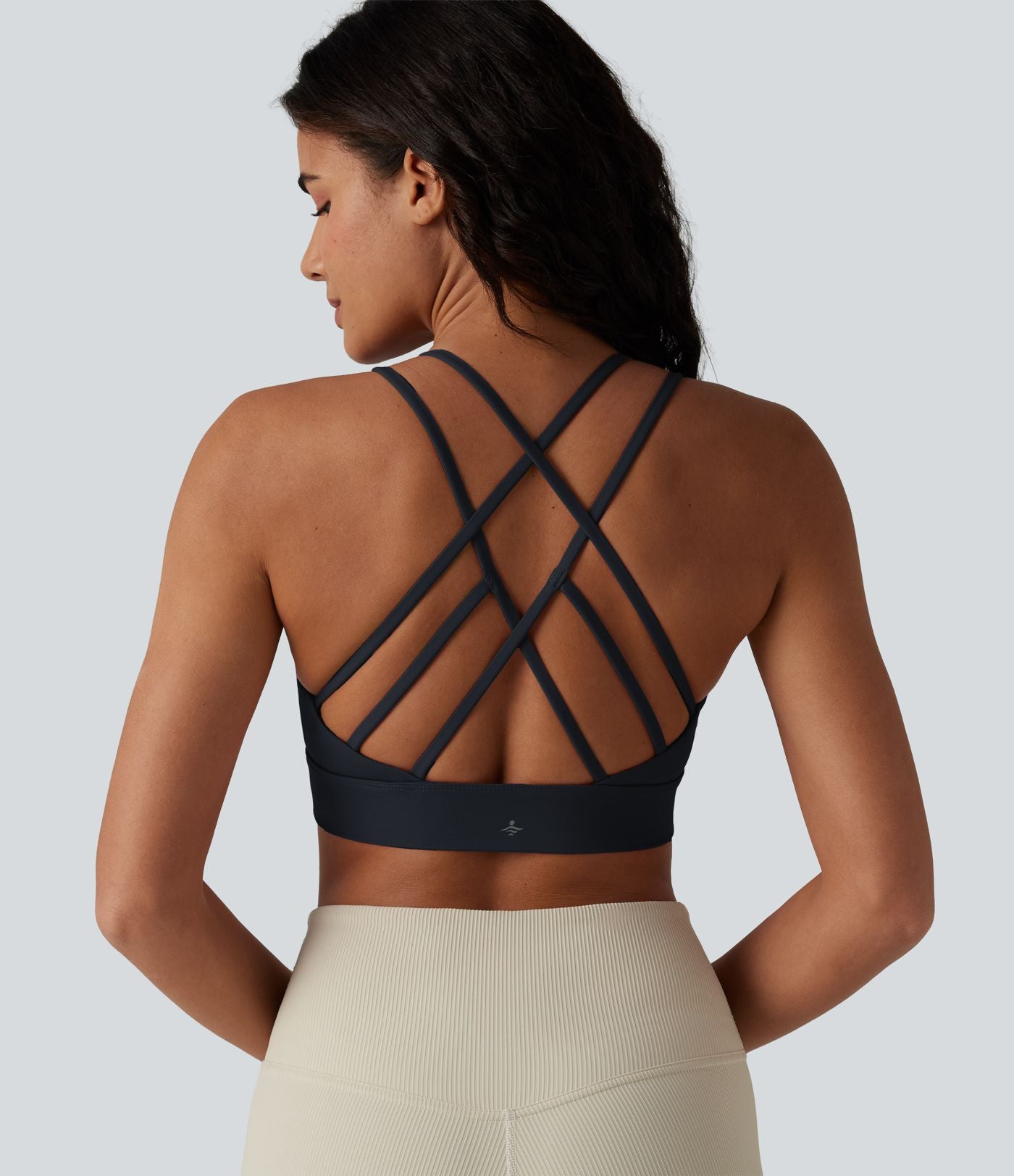 Brassière de sport intégrée à maintien léger