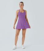 Robe de sport dos nu torsadée A-C