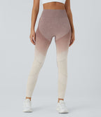 Legging running taille haute dégradé sans couture OneForm Seamless Flow