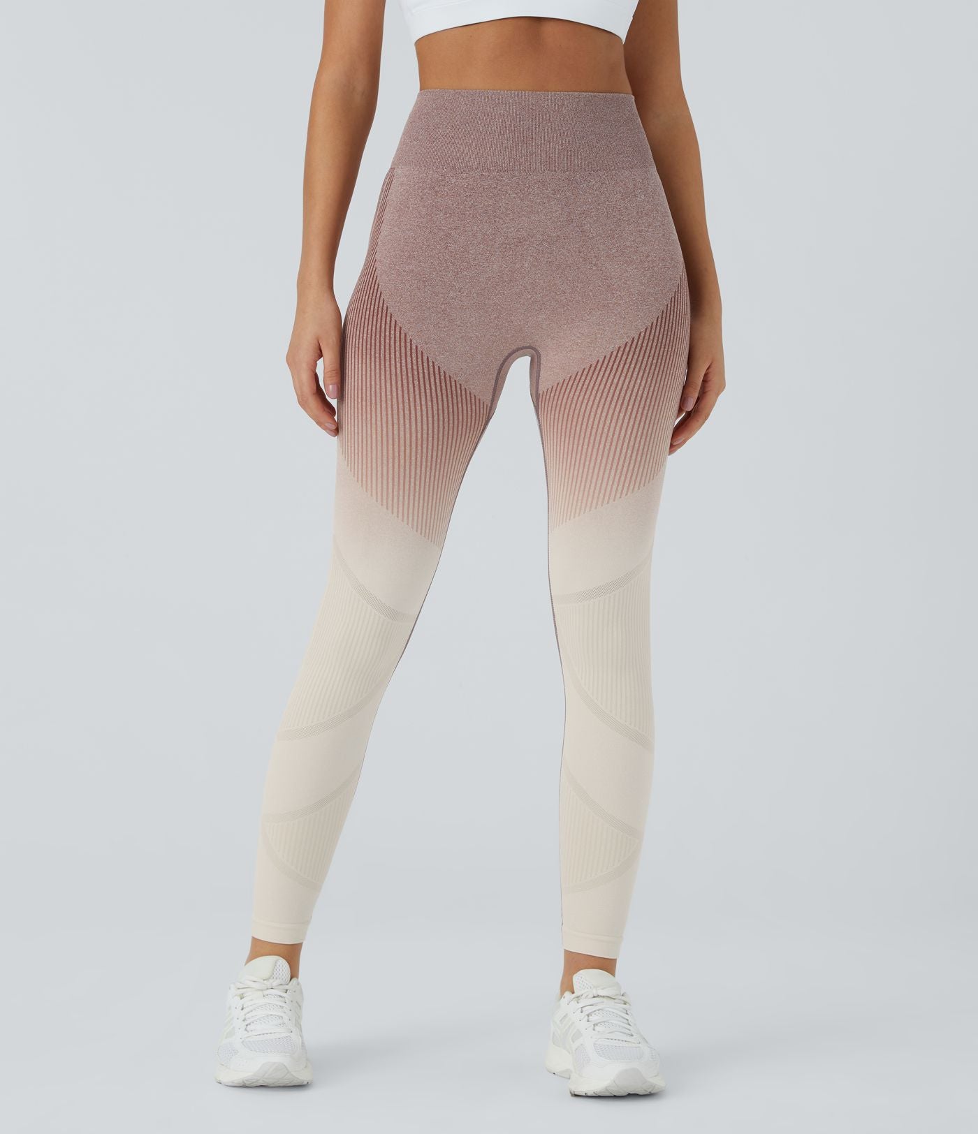 Legging running taille haute dégradé sans couture OneForm Seamless Flow