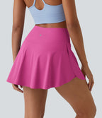 Jupe de tennis mini 2-en-1 quotidienne SoftlyZero™ Airy avec croisement, poche latérale et effet frais InstantCool, Lucid, protection solaire UPF50+
