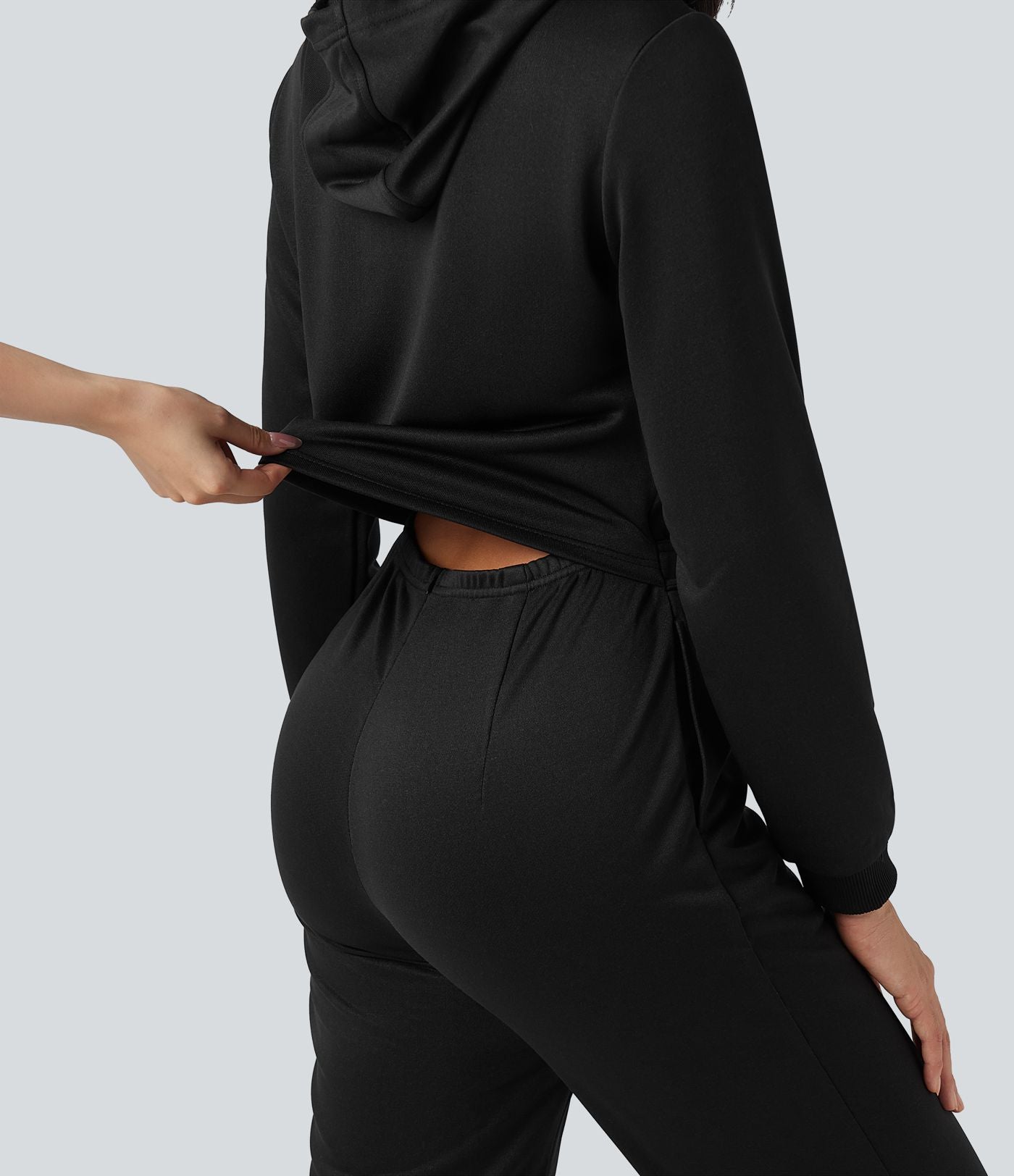 Combinaison jogging à capuche manches longues avec poches - Édition Easy Peasy