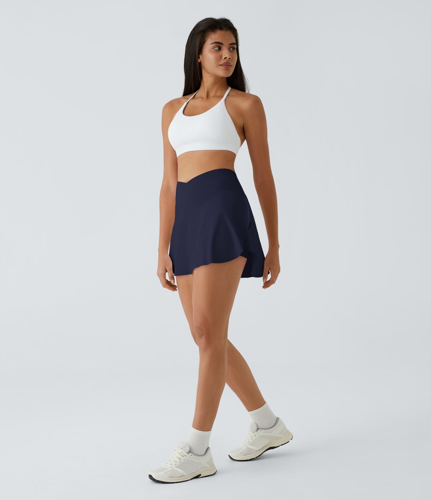 Jupe de tennis SoftlyZero™ Airy 2-en-1 avec poches latérales croisées effet frais InstantCool, Lucid, longueur allongée