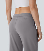 Pantalon bootcut taille basse DayStretch avec poches