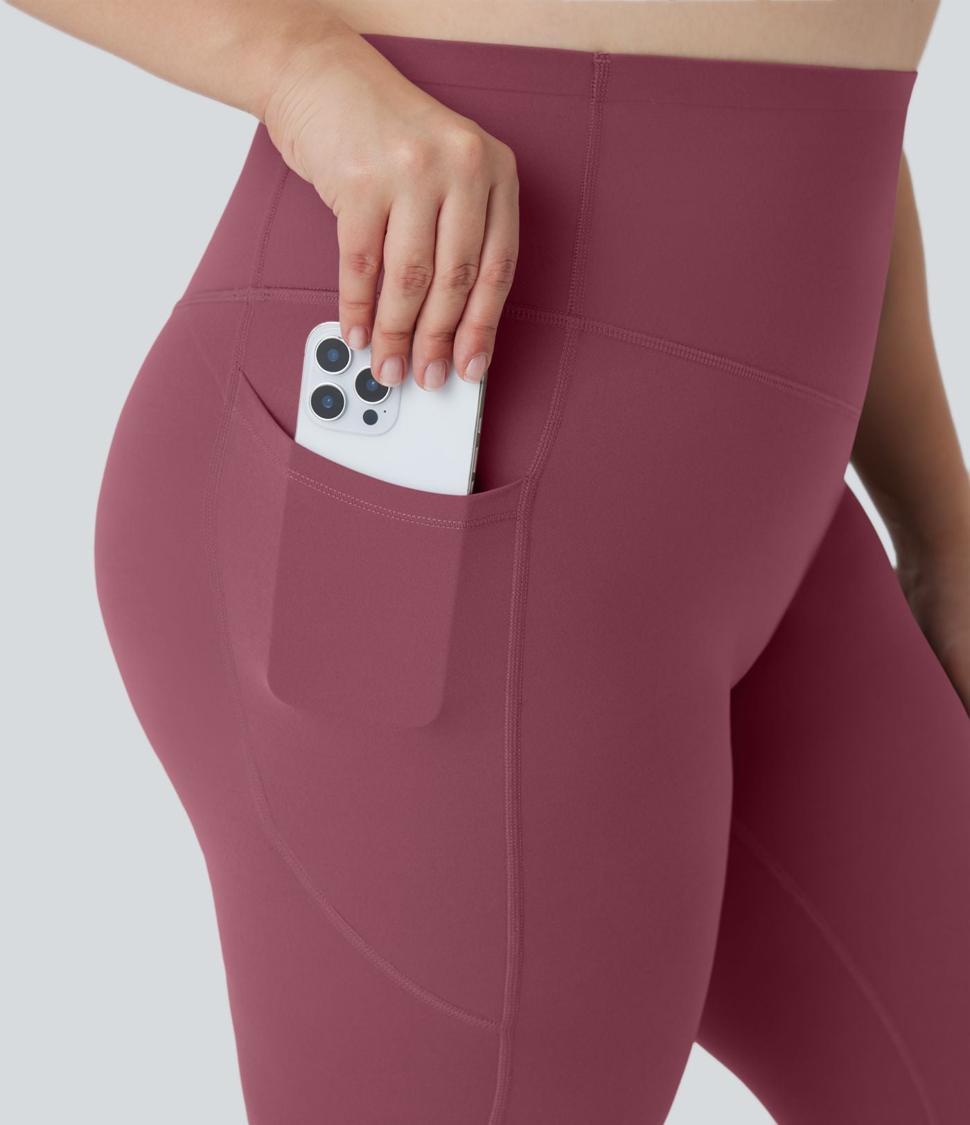 Legging d'entraînement gainant galbant taille haute grande taille avec poches Halara UltraSculpt™