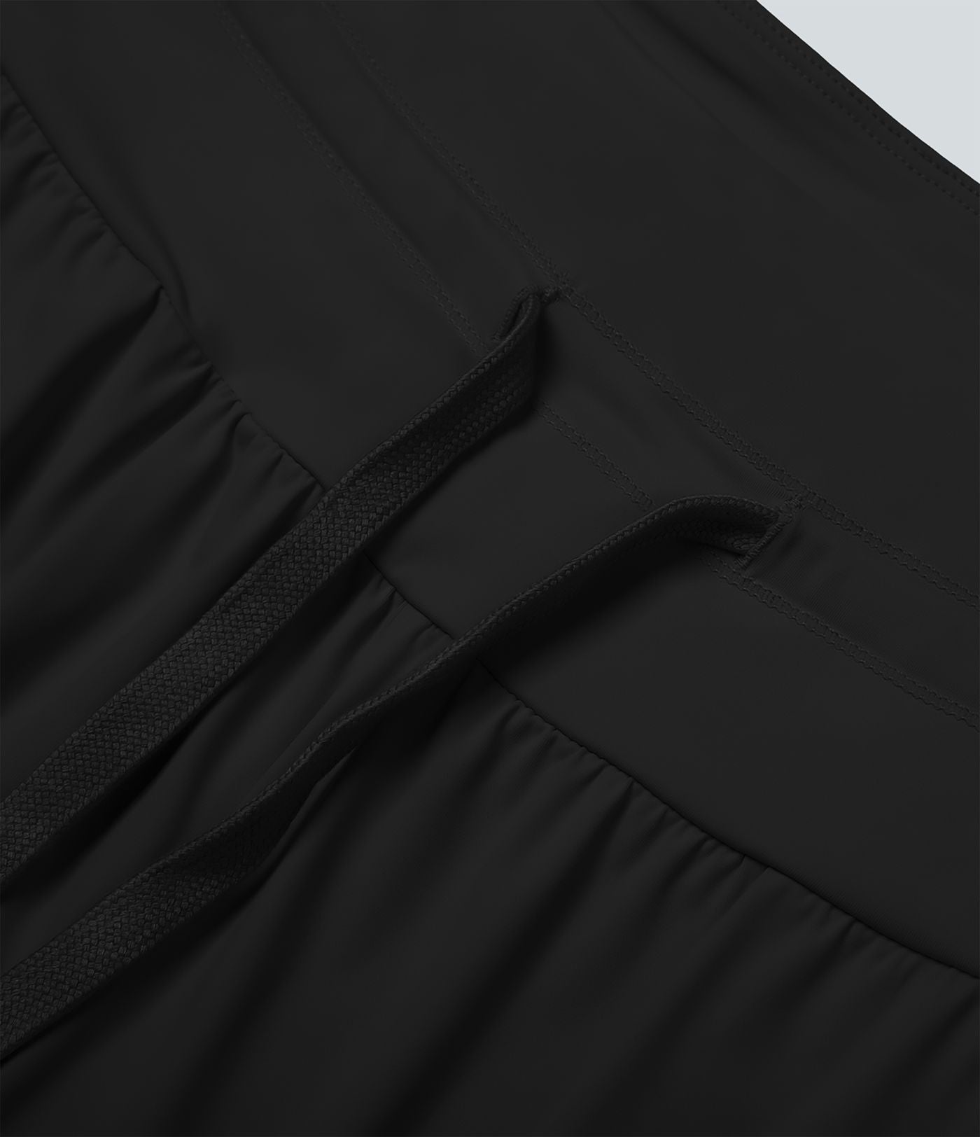 Pantalon large décontracté taille haute cordon de serrage poches latérales effet frais InstantCool