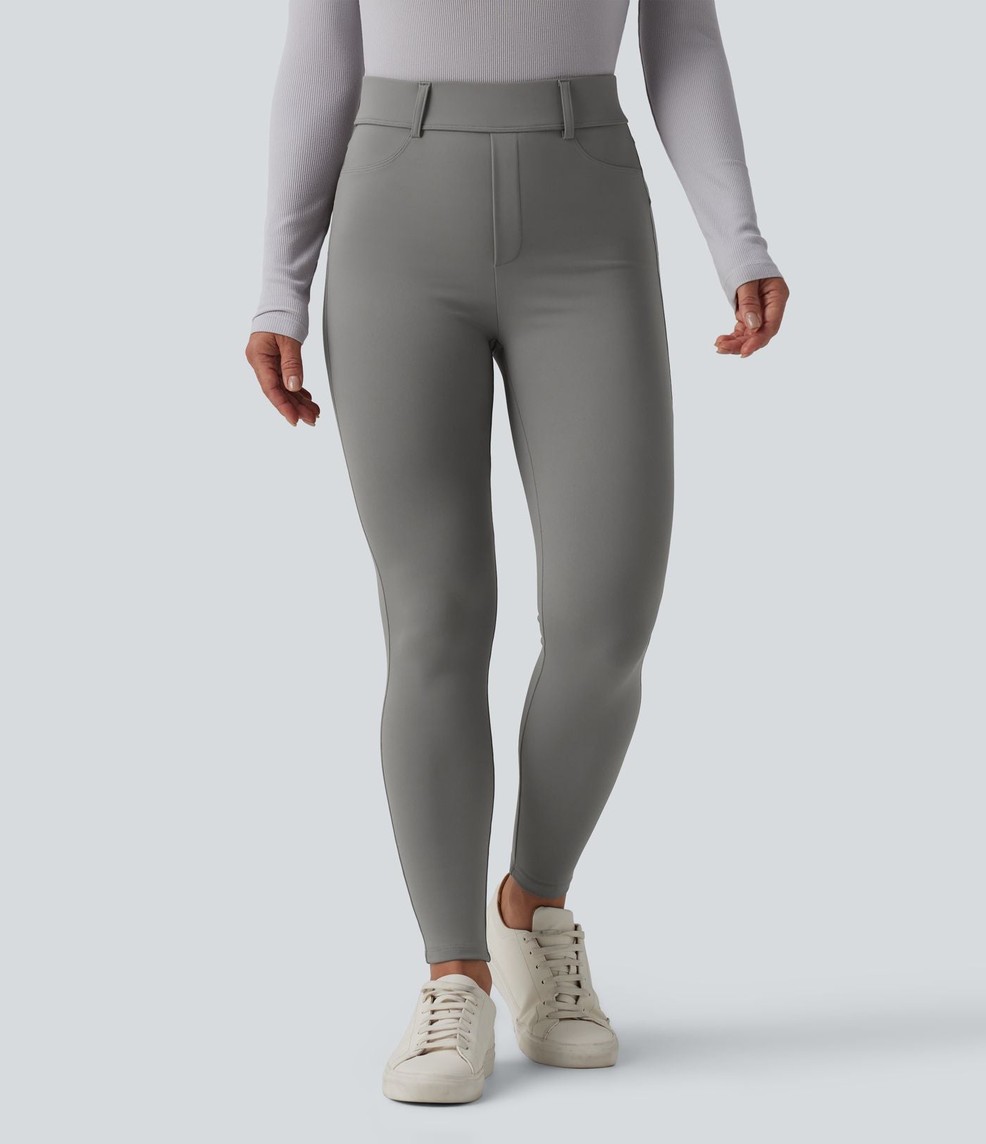 Legging thermique SoftlyZero™ Plush 7/8 taille haute avec poches
