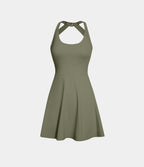 Robe de sport dos nu torsadée A-C