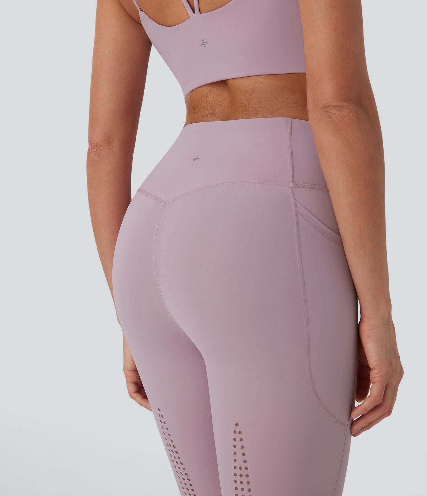 Legging 7/8 de yoga gainant galbant taille haute avec poches Halara UltraSculpt™