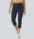 Legging corsaire d'entraînement gainant galbant taille haute avec poches Halara UltraSculpt™