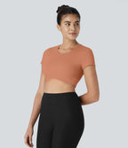 Softlyzero™ Plush Sports Top Ourlet Croisé