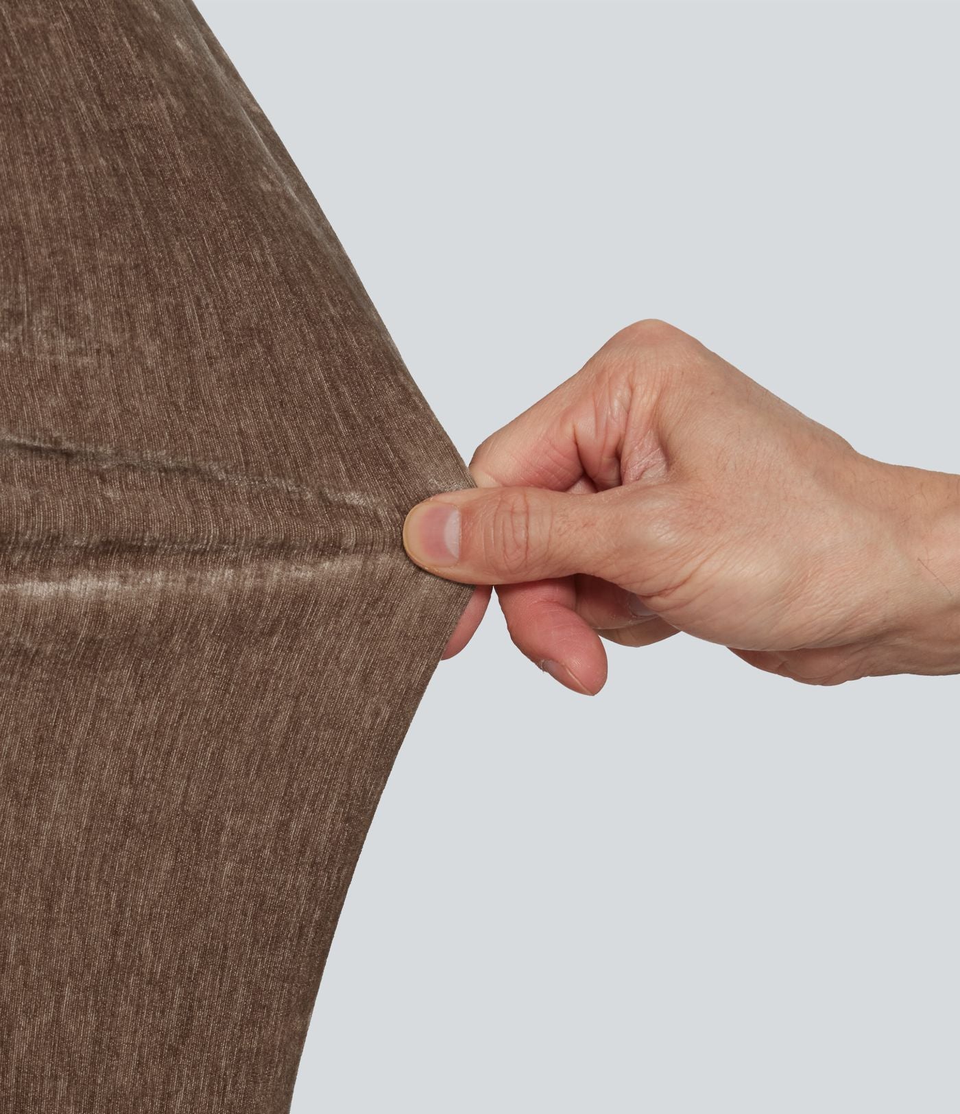 Veste d'intérieur en velours à manches longues avec poches