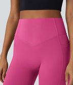 Legging d'entraînement gainant galbant taille haute avec effet scrunch et poches Halara UltraSculpt™