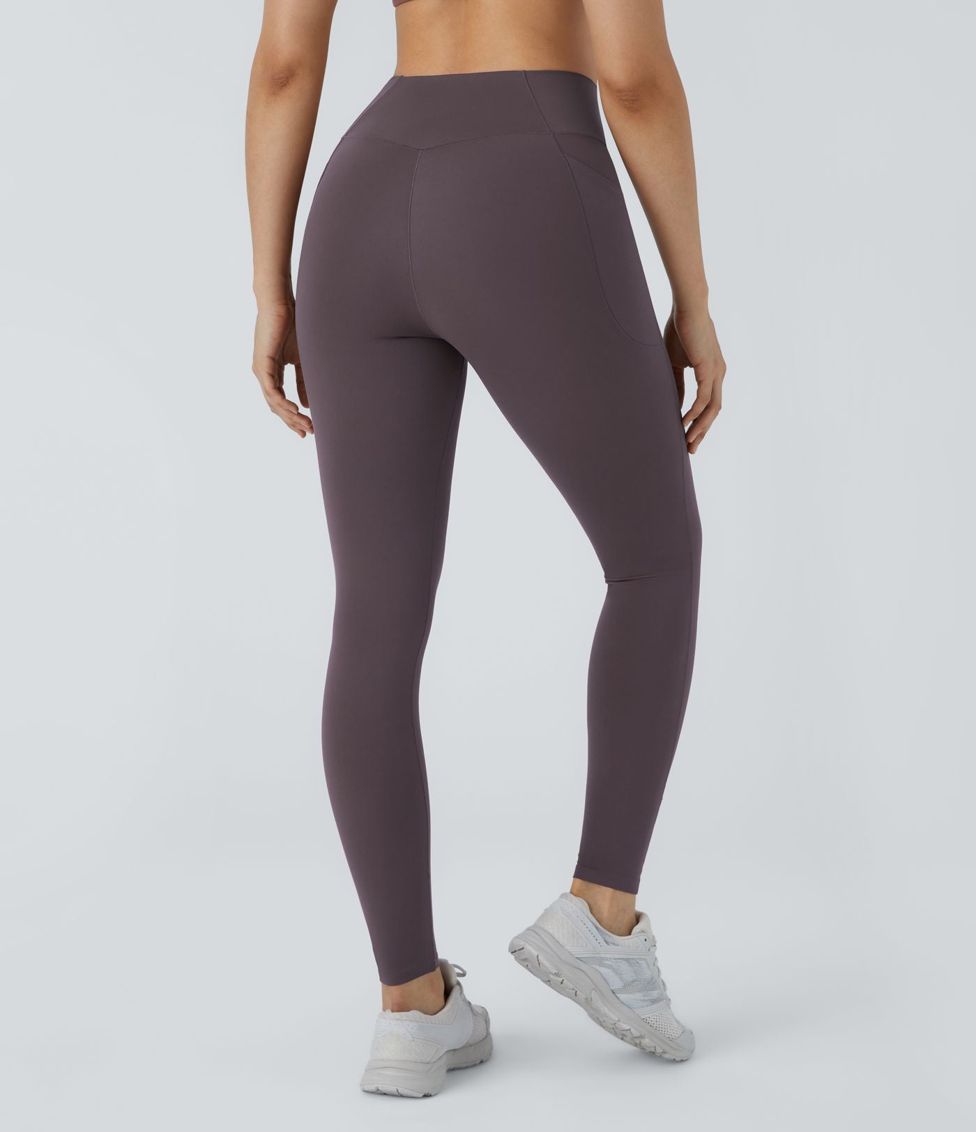 Patitoff™ 2.0 Legging Yoga Résistant Poils d'Animaux Taille Haute Croisée Poches Latérales