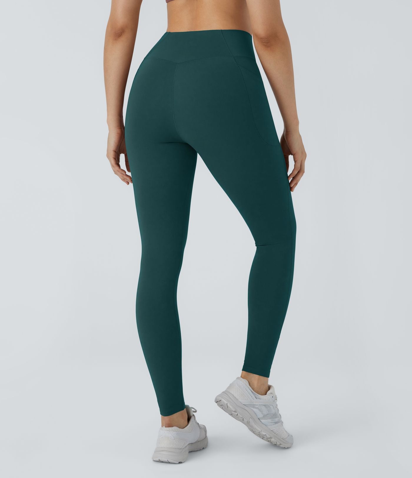 Patitoff™ 2.0 Legging Yoga Résistant Poils d'Animaux Taille Haute Croisée Poches Latérales