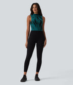 OneForm Débardeur de yoga sans couture col cheminée color block Seamless Flow