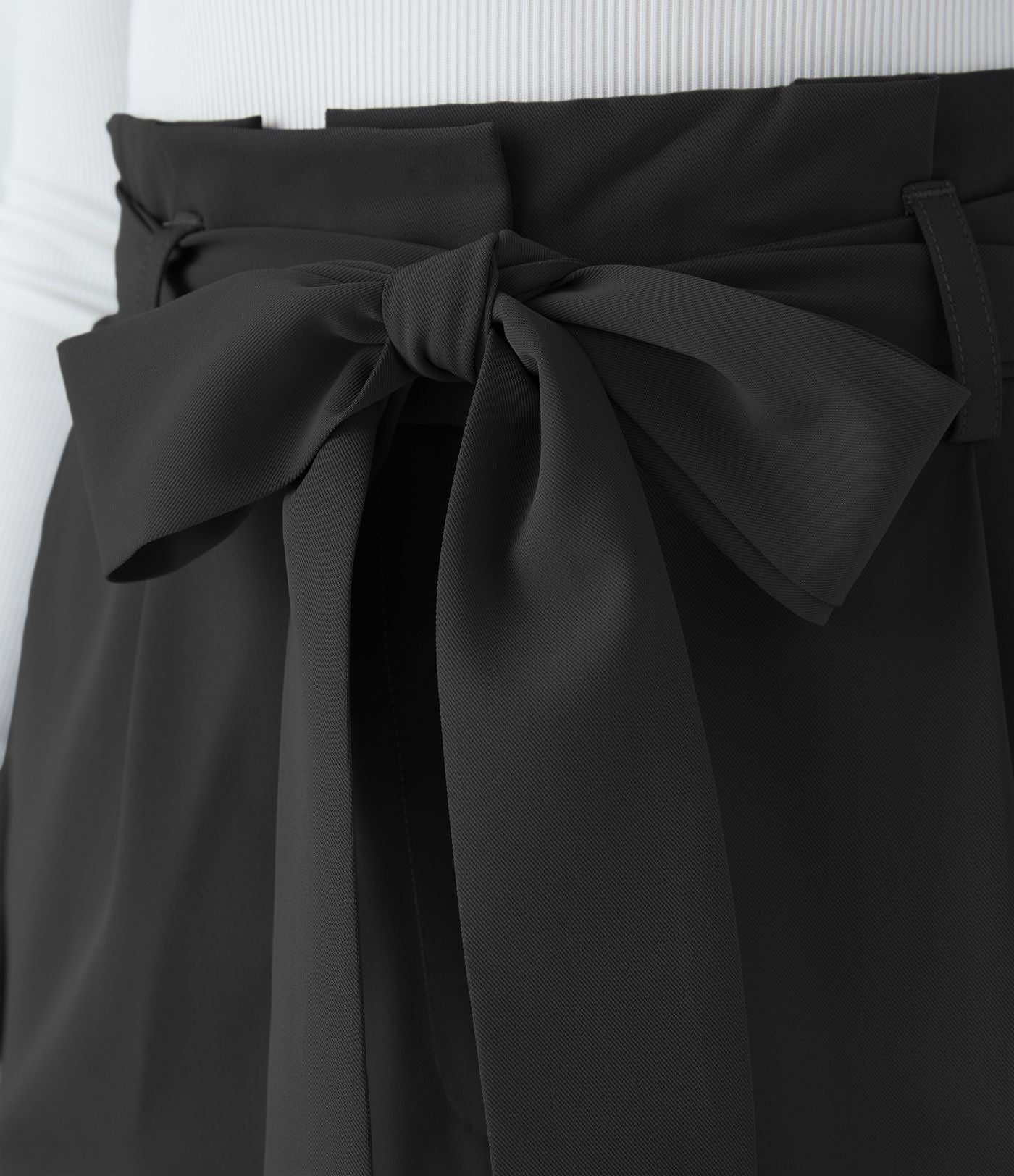 Pantalon de travail Halara Flex™ paper bag large taille haute, avec ceinture et poches