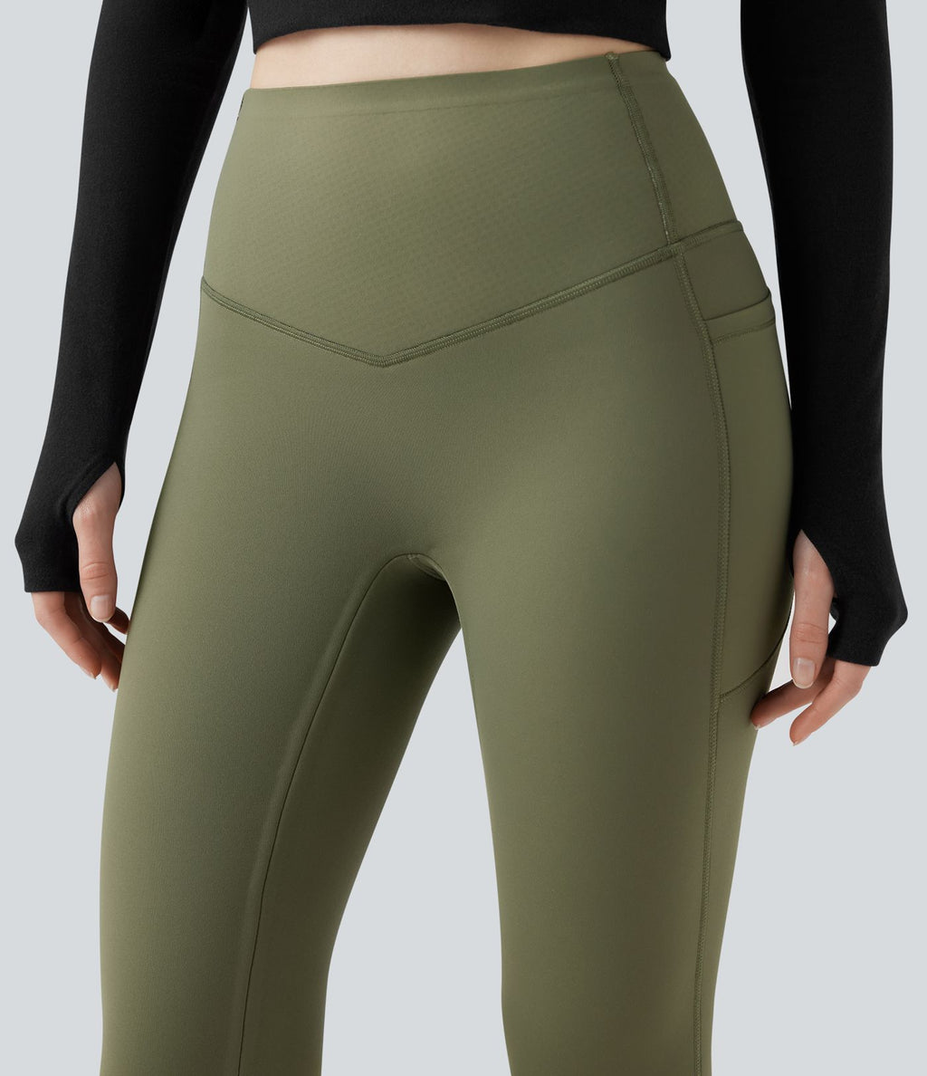Legging de yoga gainant taille haute extra chaud Halara UltraSculpt™ avec poches