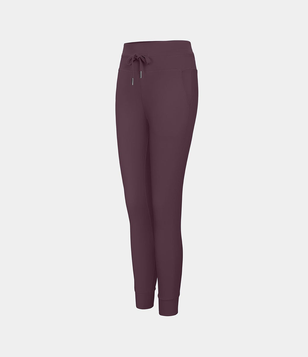 Jogging taille haute Softlyzero™ Plush avec cordon de serrage et poches latérales