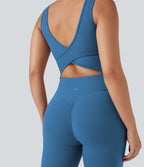 Combinaison de sport Halara UltraSculpt™ col V gainante push-up à poches