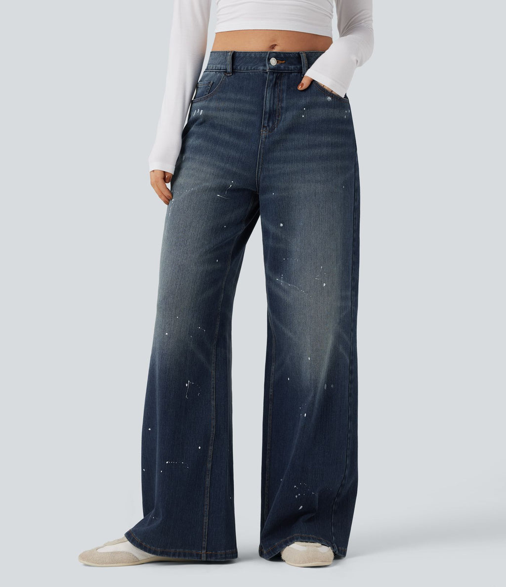 Jean fluide Halara Flex™ taille mi-haute avec poches