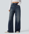 Jean fluide Halara Flex™ taille mi-haute avec poches