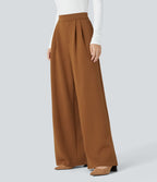 Pantalon de travail Halara Flex™ ample taille haute avec poches
