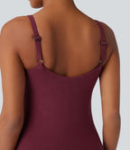 Débardeur caraco coques moulées effet push-up bretelles réglables bonnets E-G